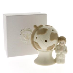 SANTUS BOY-MONDO LED  H 10CM CON BOX