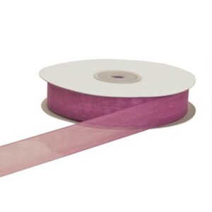 E0616 Nastro organza fuxia 6mm50mt 36/216  ETM