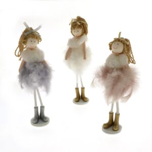 TINA BAMBOLA IN PIEDI H 19CM