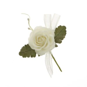 B0659BIAN Mila ramo pizzo cm 12 bianco 48/480  6PEZZI