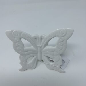 FARFALLA CERAMICA BIANCA