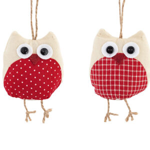SACCO GUFO ROSSO 9X9CM
