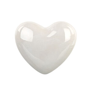 bomboniera magnete cuore bianco