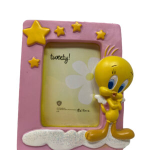 Porta foto tweety rosa