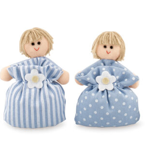 SACCHETTO BIMBO AZZURRO ASSORTITO 15X11CM