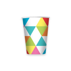 BICCHIERE 200CC COLOR WHEEL 8PEZZI