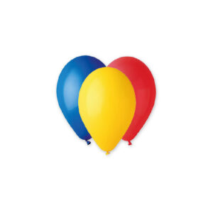 PALLONCINI IN LATTICE "10" ASSORTITI   25PEZZI