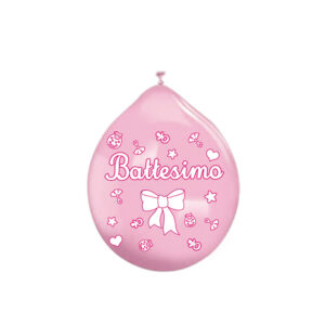 PALLONCINI IN LATTICE"10"BATTESIMOR.    20PEZZI