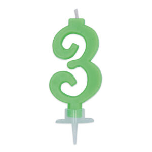 CANDELINA VERDE FLUO N.3