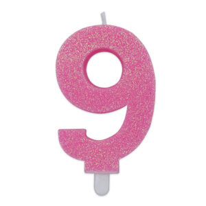 CANDELINA ROSA GLITTER N.9