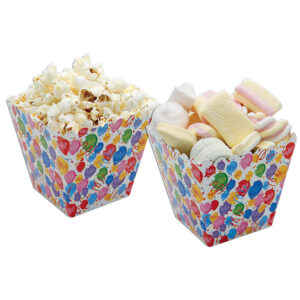 BOX HAPPY BALLONS  6,5X8 CM    6 PEZZI