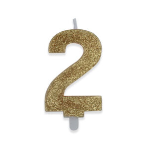 Candelina Oro Glitter N.2