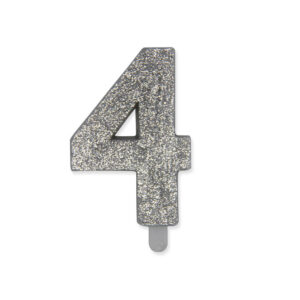 Candelina Argento Glitter N.4