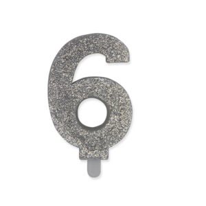 Candelina Argento Glitter N.6