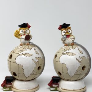 Mappamondo led gufo S/2