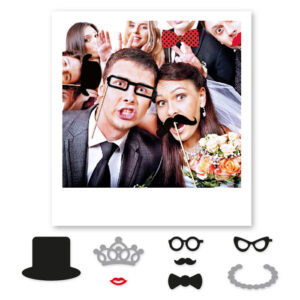 PHOTO BOOTH WEDDINGS 8 PEZZI ASSORTITI