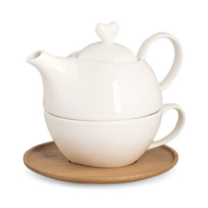 Set teiera+tazza c/vass.