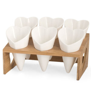 Display 6 coni cuore
