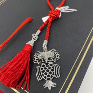 bomboniera laurea microfusione gufetto stilizzato cnappa