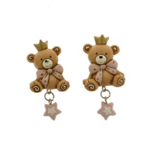 CHILD ORSO MAGNETE ROSA 6CM