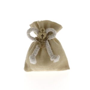 WOOD BAG COMUNIONE  8X10CM
