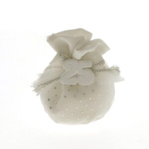 POIS BAG PALLA SILVER 10CM
