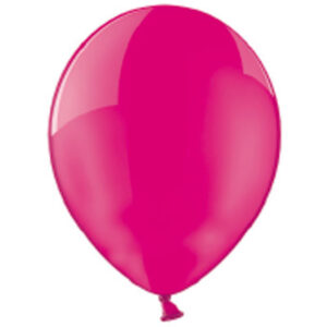 PALLONCINI IN LATTICE METAL "5" 100 PEZZI PICCOLI FUXIA