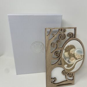 ICONA SACRA FAMIGLIA LEGNO/RESINA