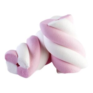 MARSHAMALLOW TRECCIA BIANCO-ROSA 1KG